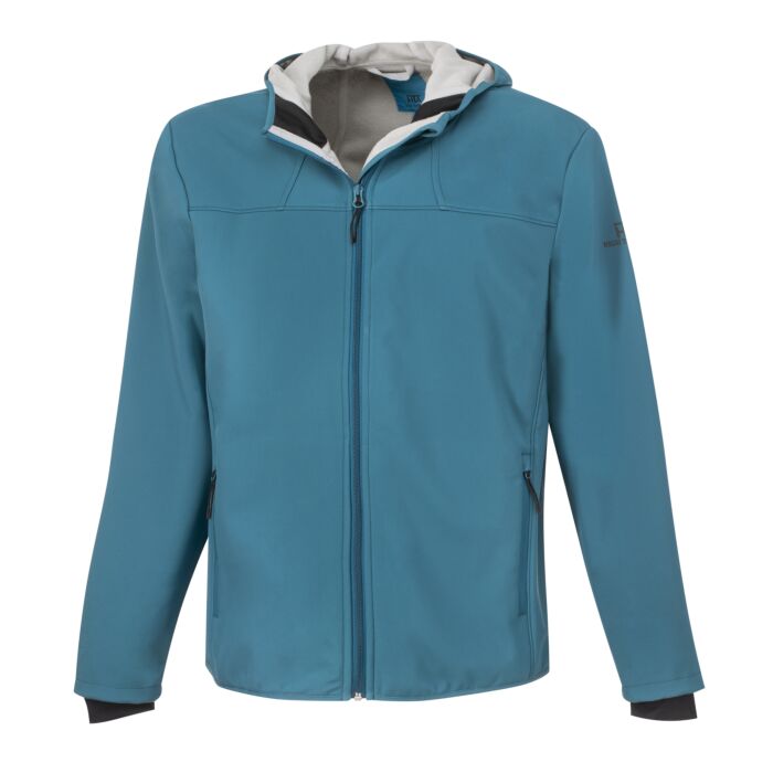 Funktionelle HTA Soft Shell Jacke für Herren, petrol von HTA