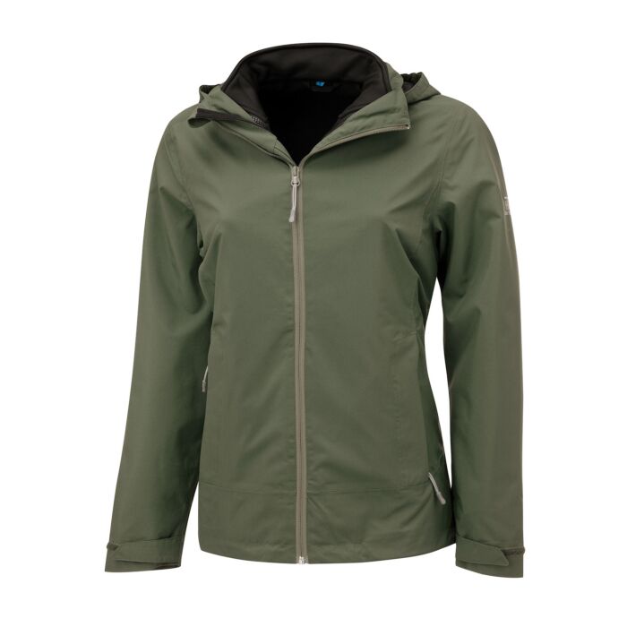 HTA Multifunktionelle 3-in-1 Damen Outdoor Jacke, olive von HTA