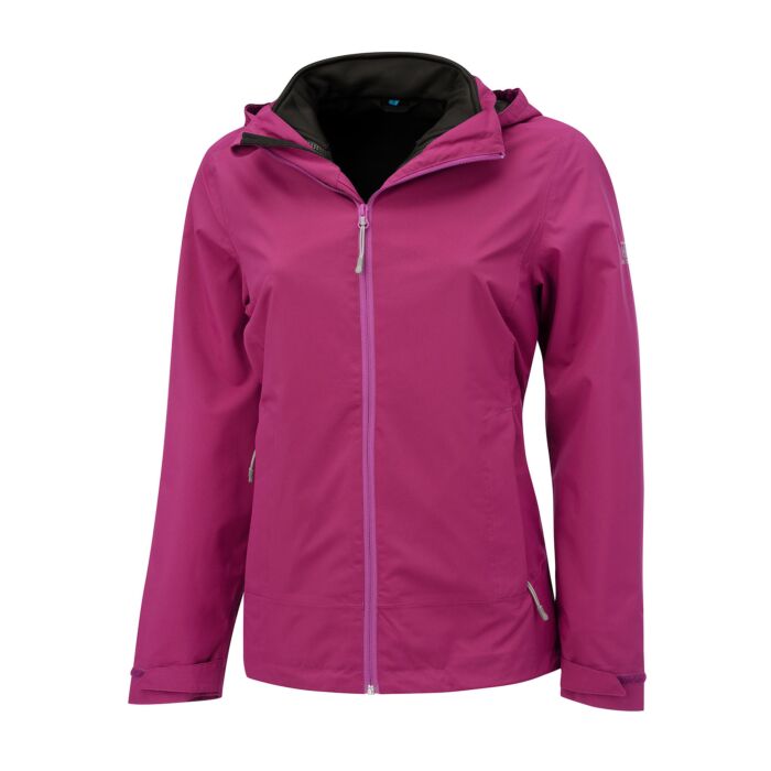 HTA Multifunktionelle 3-in-1 Damen Outdoor Jacke, violett