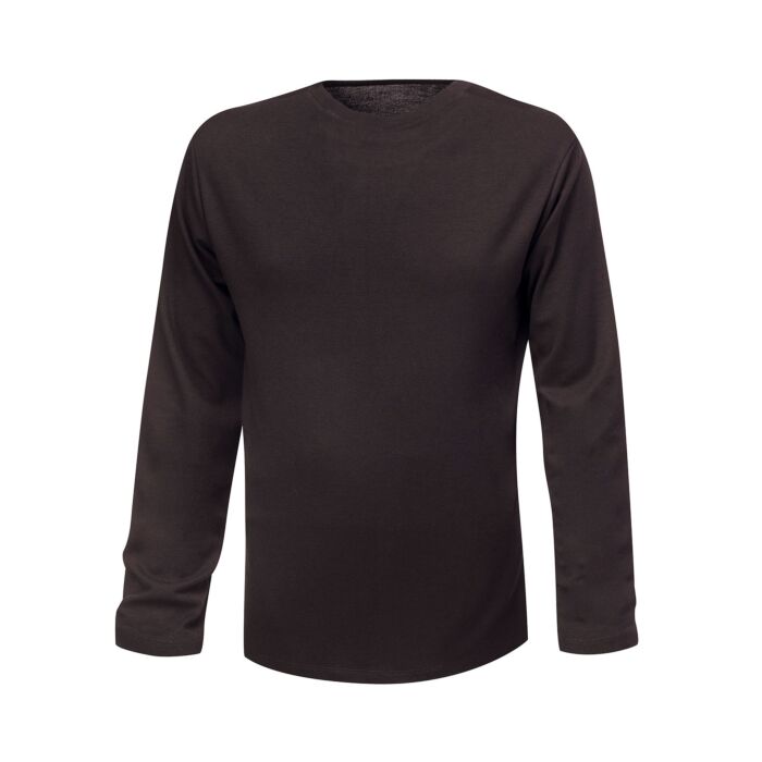 Langarm-Thermoshirt für Herren, schwarz, XL von HTA