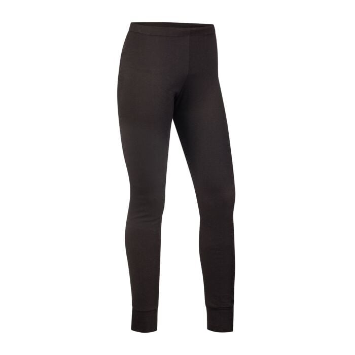 Lange Thermohose für Damen, schwarz, XXL von HTA