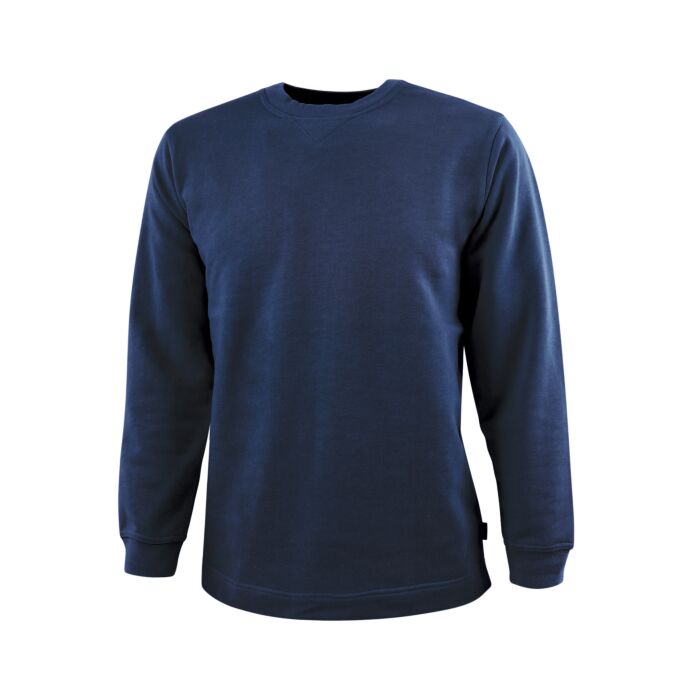 Sweat Shirt mit geradem Saumabschluss, marine, XS von HTA