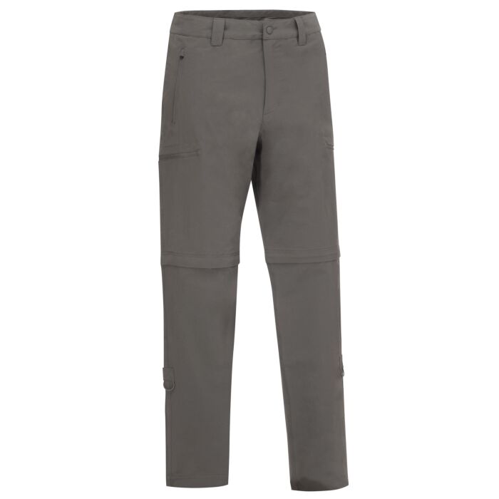 Verkürzbare Outdoorhose, grau, L von HTA