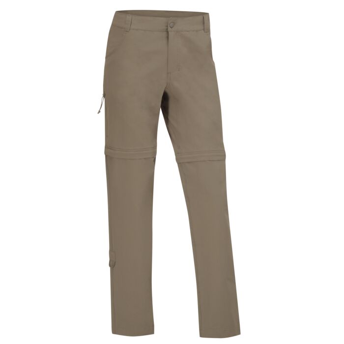 Outdoorhose mit verkürzbaren Beinen, olive, XL von HTA