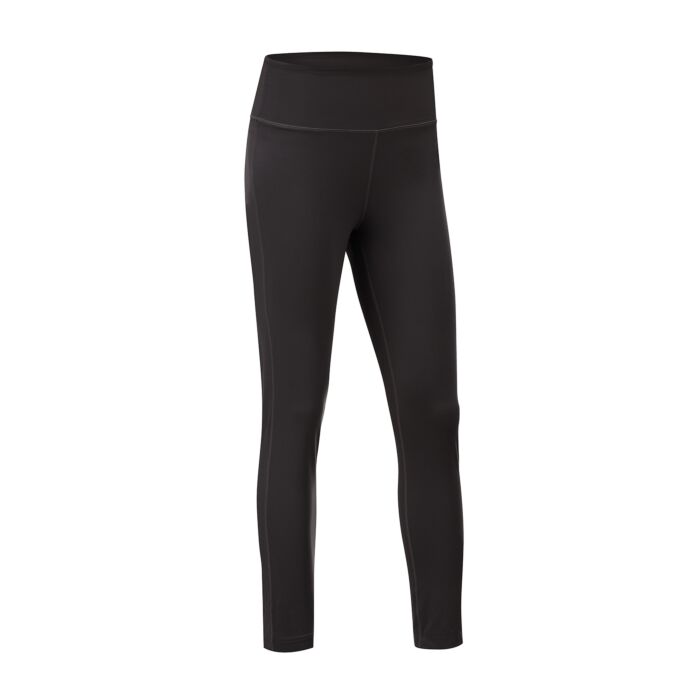 Workout Leggings mit kleiner Tasche im Bund, schwarz, XXL von HTA