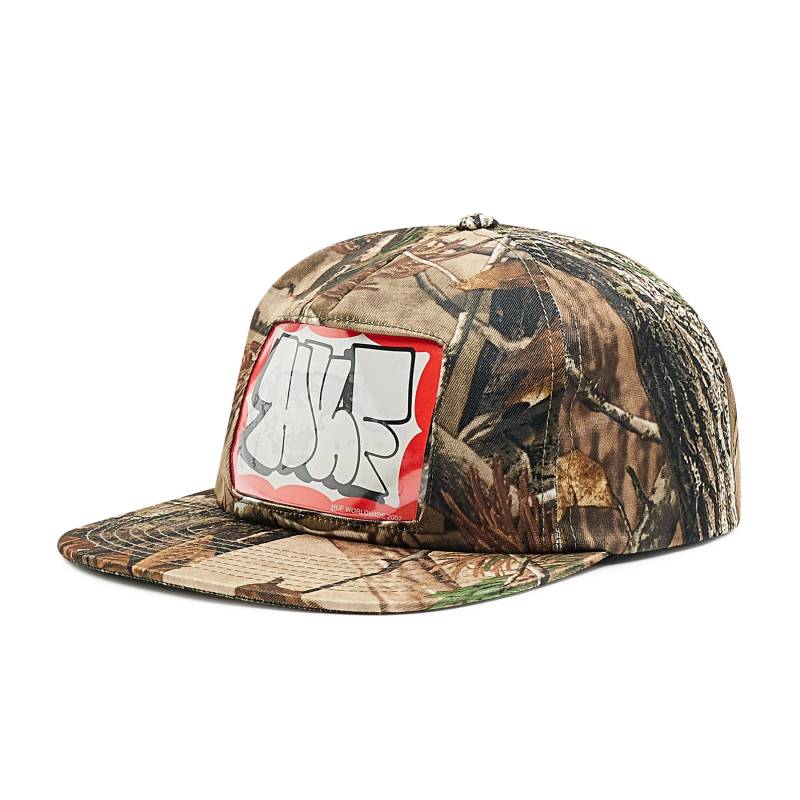 Cap HUF One Window Camo Snap HT00641 Braun von HUF