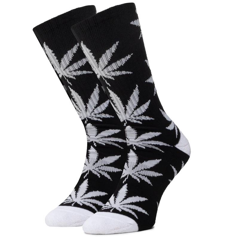 Hohe Unisex-Socken HUF Essentials Plantlife Sock SK00298 r.OS Schwarz von HUF