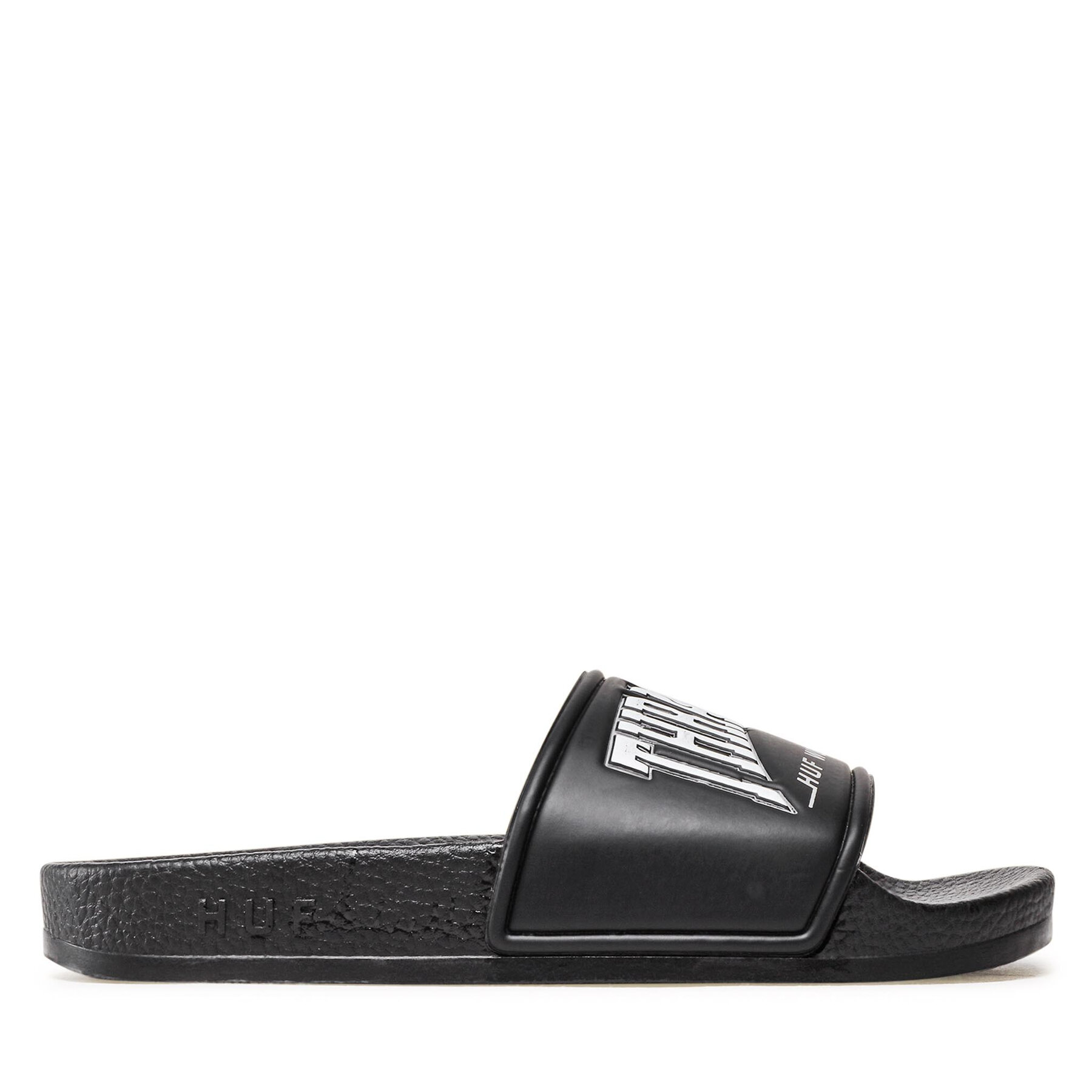 Pantoletten HUF Huf X Thrasher Slide CP00105 Schwarz von HUF