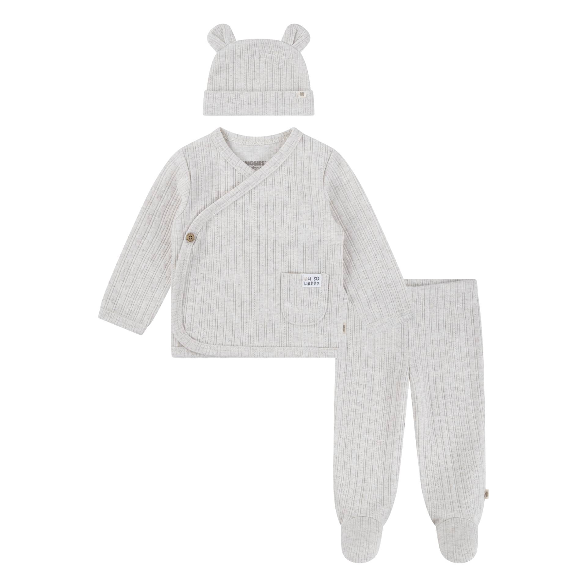 HUGGIES babywear Langarmshirt & Hose, mit Rippstruktur HUGGIES babywear Langarmshirt & Hose, mit Rippstruktur von HUGGIES babywear