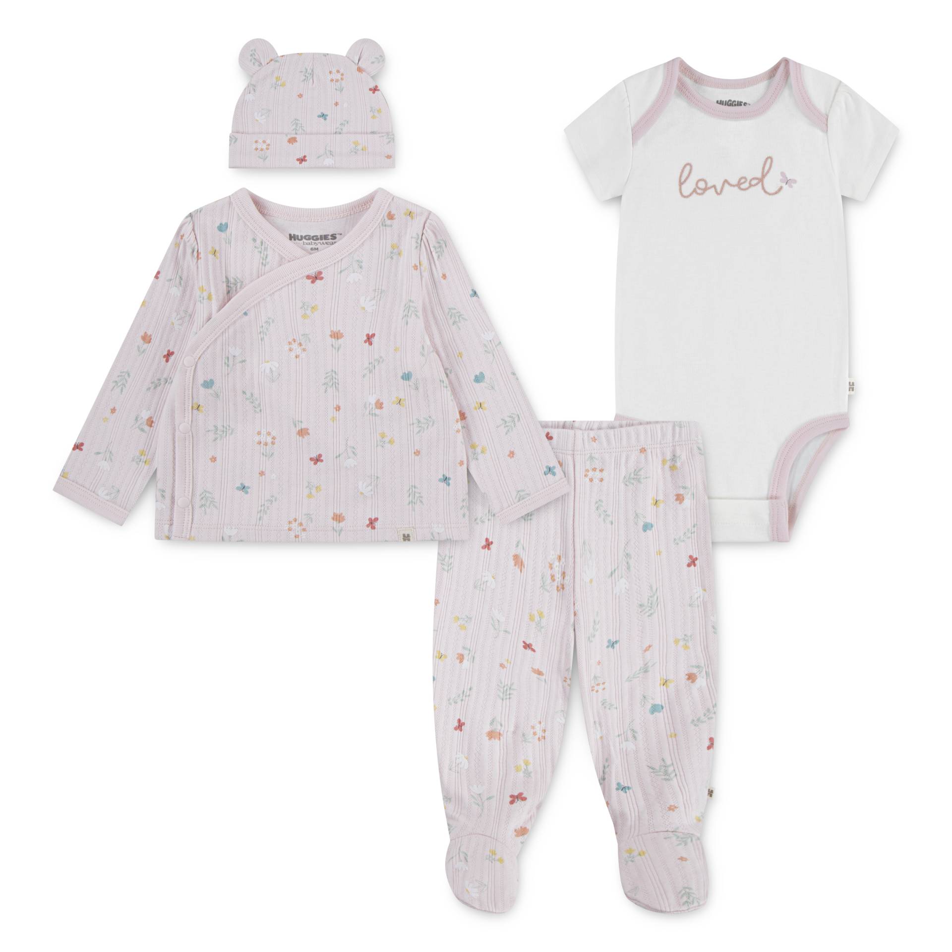 HUGGIES babywear Neugeborenen-Geschenkset von HUGGIES babywear