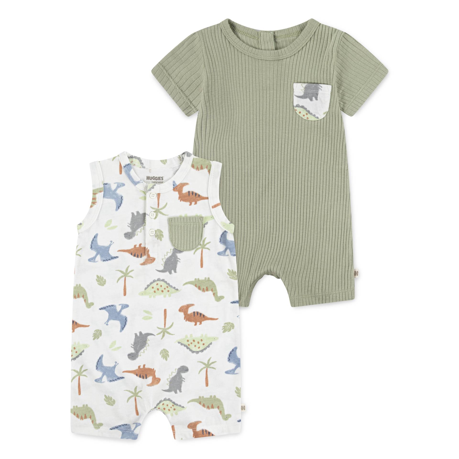 HUGGIES babywear Starterpaket, mit Dinosaurier Print von HUGGIES babywear