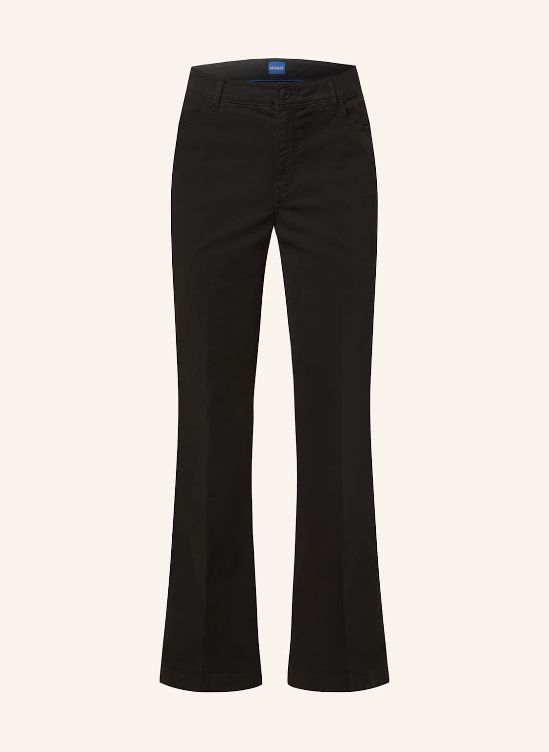 Hugo Blue Bootcut-Hose Hizama schwarz Hugo Blue Bootcut-Hose Hizama schwarz von HUGO BLUE