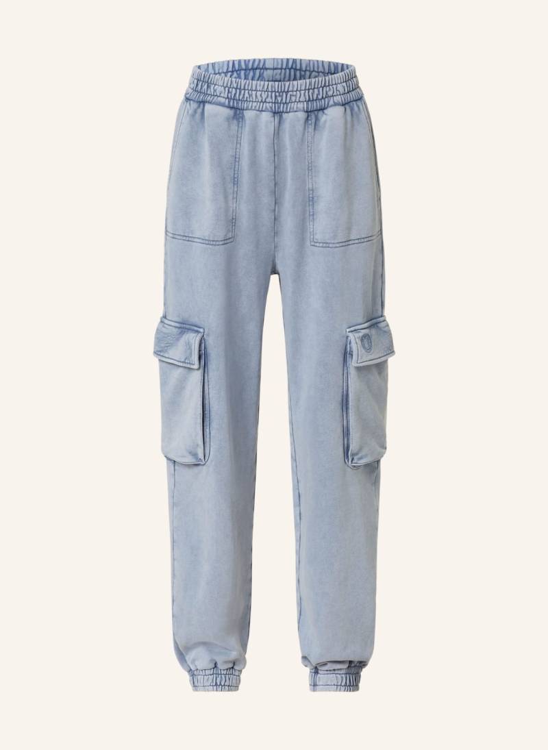 Hugo Blue Cargo-Sweatpants Nafilia In Jeansoptik blau von HUGO BLUE