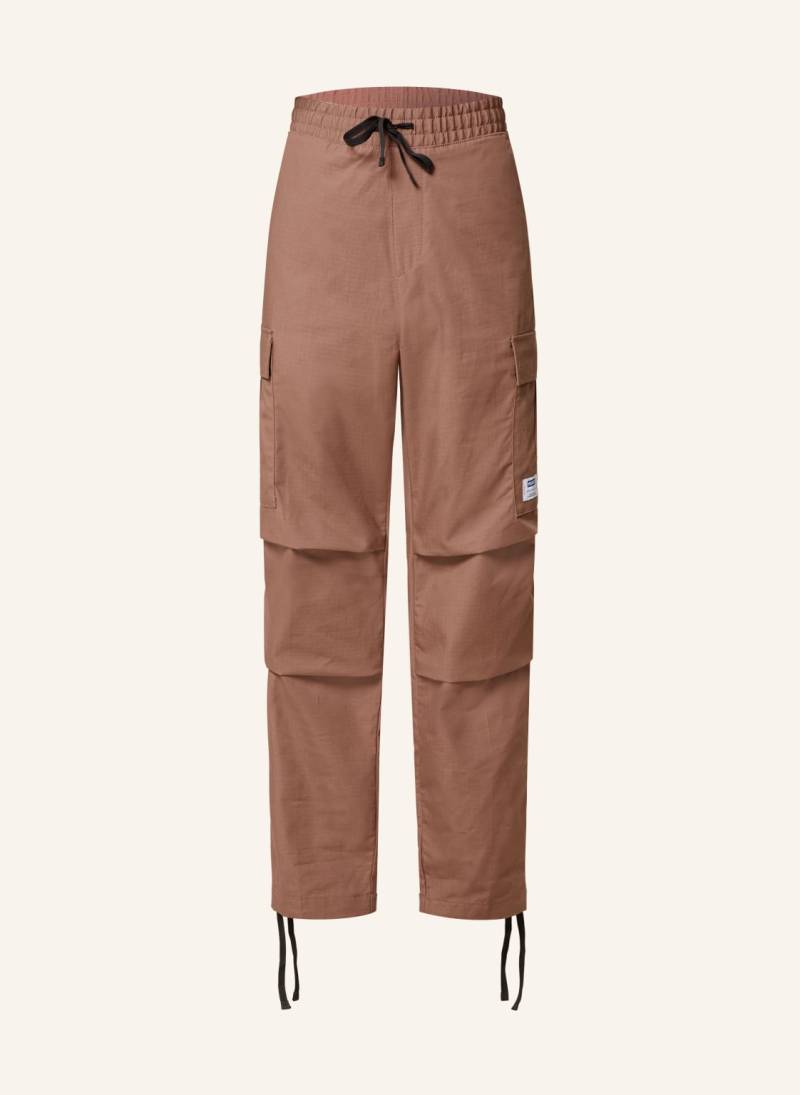 Hugo Blue Cargohose Gadic braun von HUGO BLUE