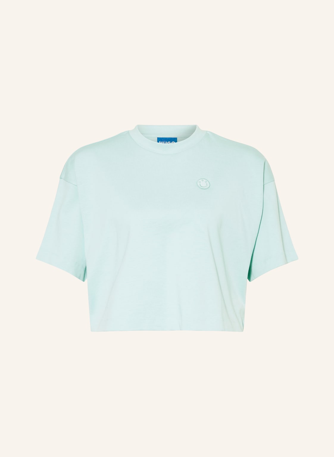 Hugo Blue Cropped-Shirt gruen von HUGO BLUE