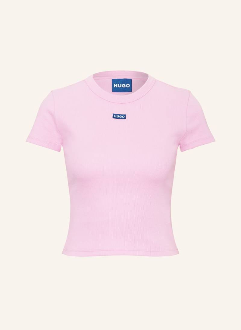 Hugo Blue Cropped-Shirt pink von HUGO BLUE