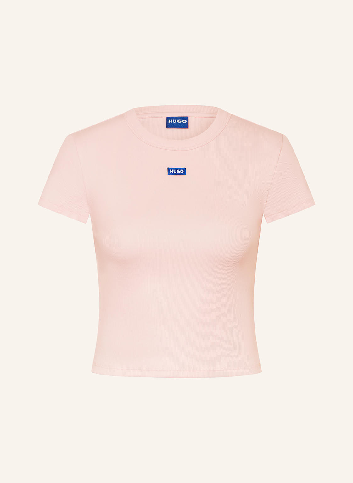 Hugo Blue Cropped-Shirt rosa Hugo Blue Cropped-Shirt rosa von HUGO BLUE