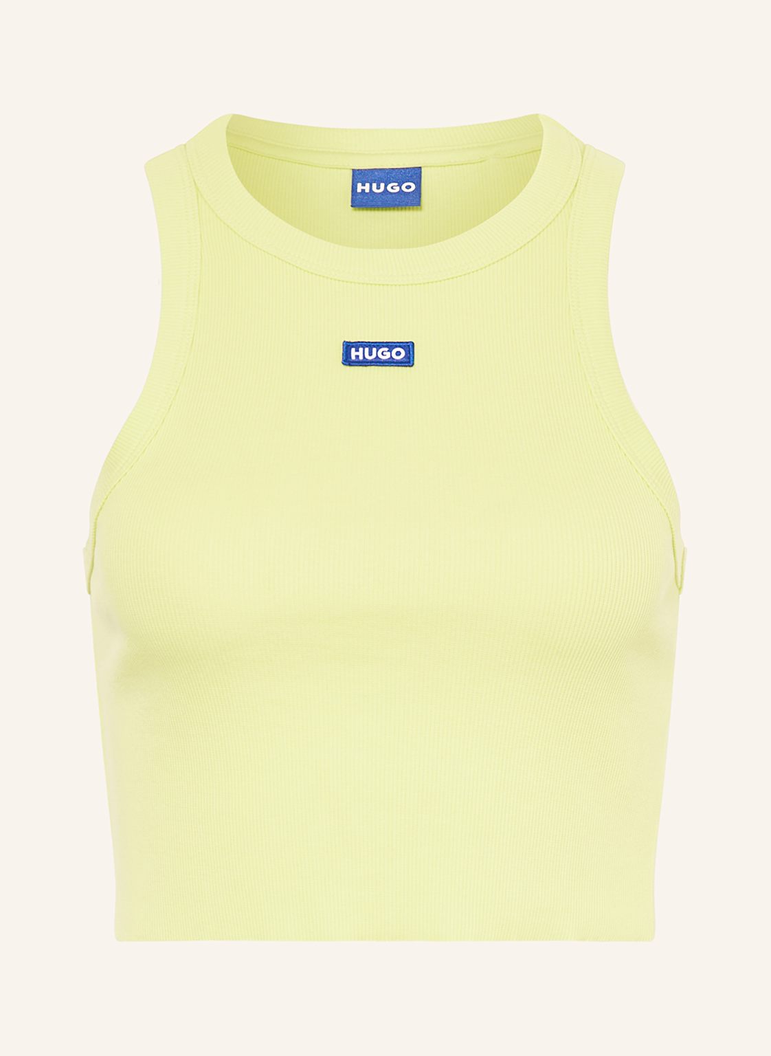Hugo Blue Cropped-Top Baby Tank gruen Hugo Blue Cropped-Top Baby Tank gruen von HUGO BLUE