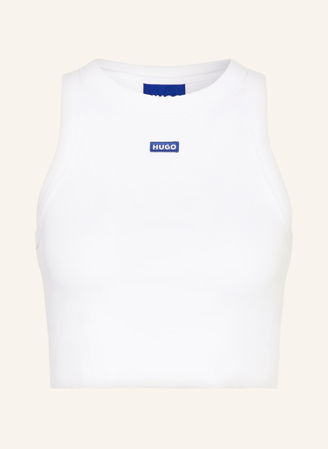 Hugo Blue Cropped-Top Baby Tank weiss Hugo Blue Cropped-Top Baby Tank weiss von HUGO BLUE