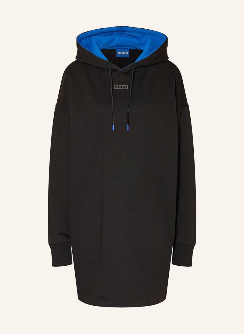 Hugo Blue Hoodie-Kleid Nidion schwarz von HUGO BLUE