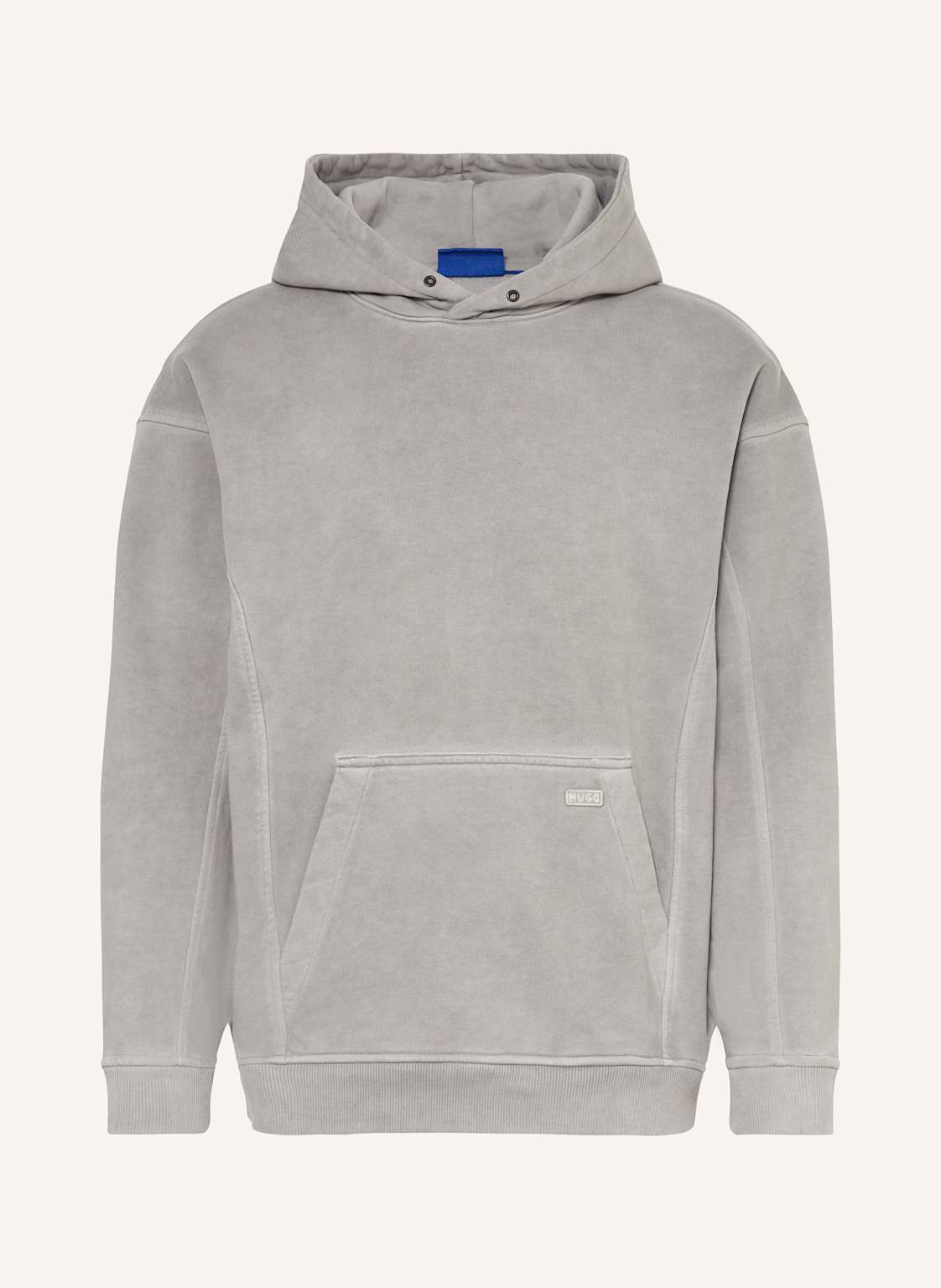 Hugo Blue Hoodie Neliso grau von HUGO BLUE