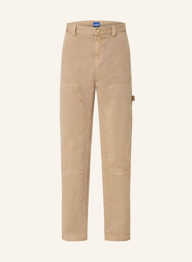 Hugo Blue Hose gioro242d Tapered Fit beige von HUGO BLUE