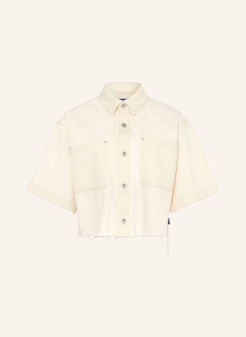 Hugo Blue Jeansbluse Getecna beige von HUGO BLUE