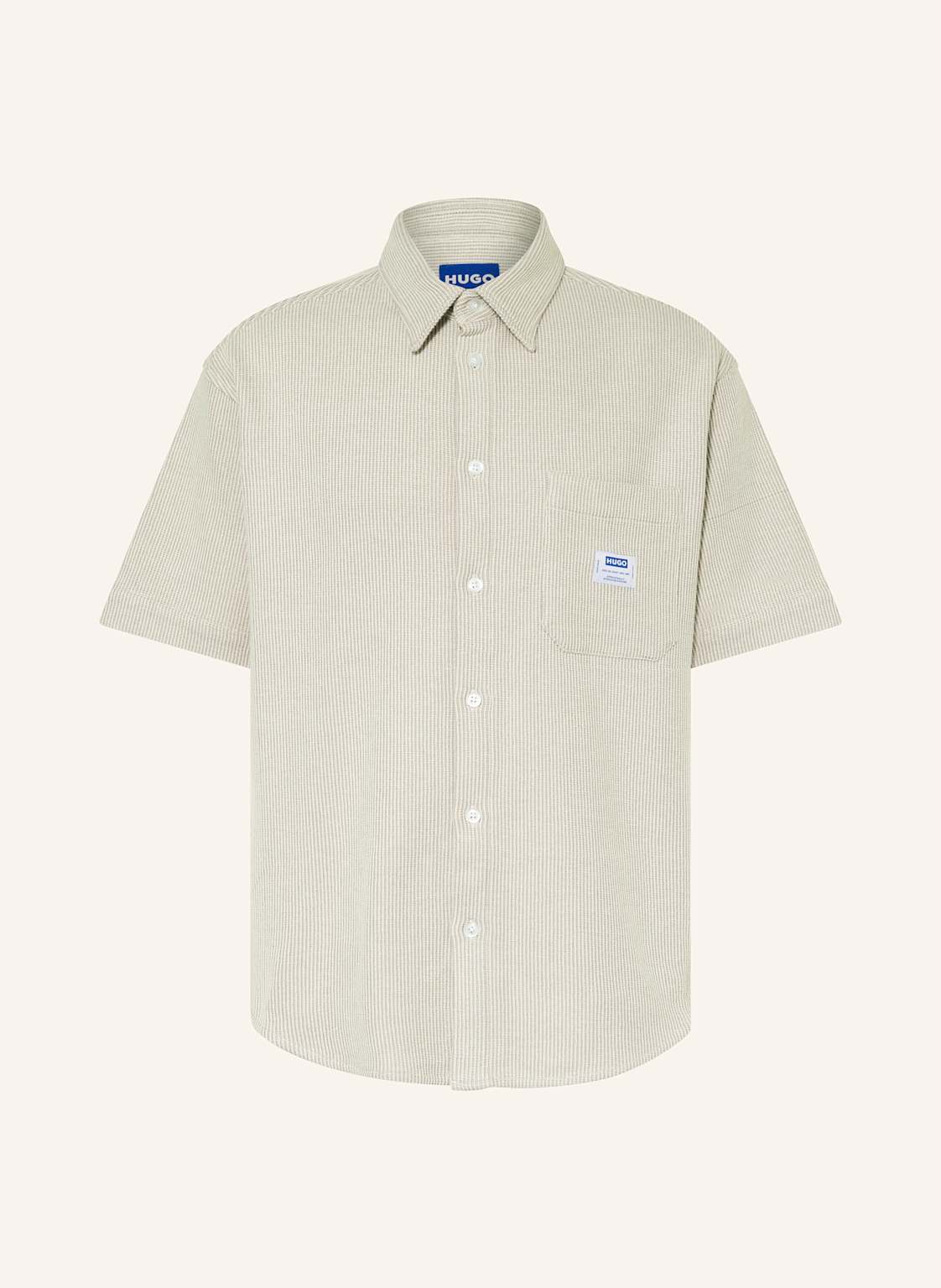 Hugo Blue Kurzarm-Hemd Ebronn Comfort Fit weiss Hugo Blue Kurzarm-Hemd Ebronn Comfort Fit weiss von HUGO BLUE