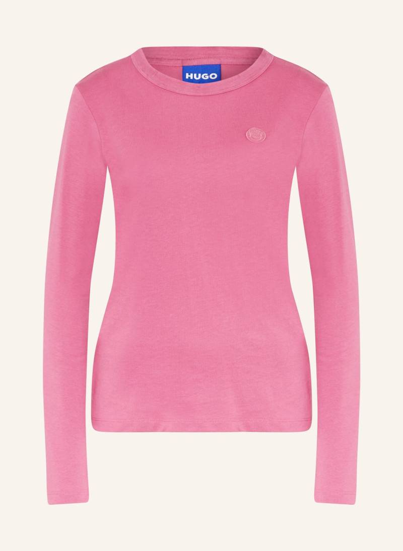 Hugo Blue Longsleeve Daliria pink von HUGO BLUE