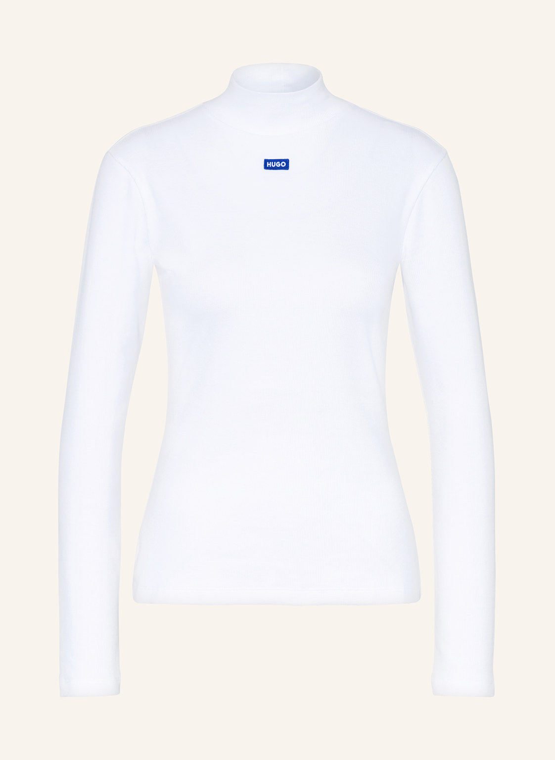 Hugo Blue Longsleeve Easy weiss von HUGO BLUE