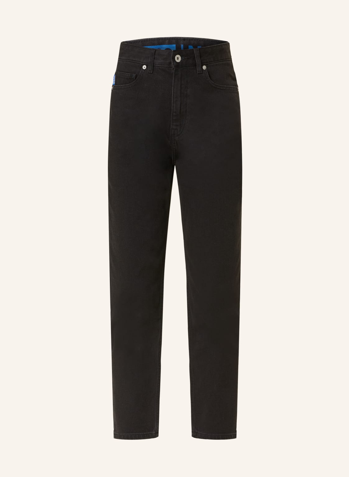 Hugo Blue Mom Jeans Noe schwarz von HUGO BLUE