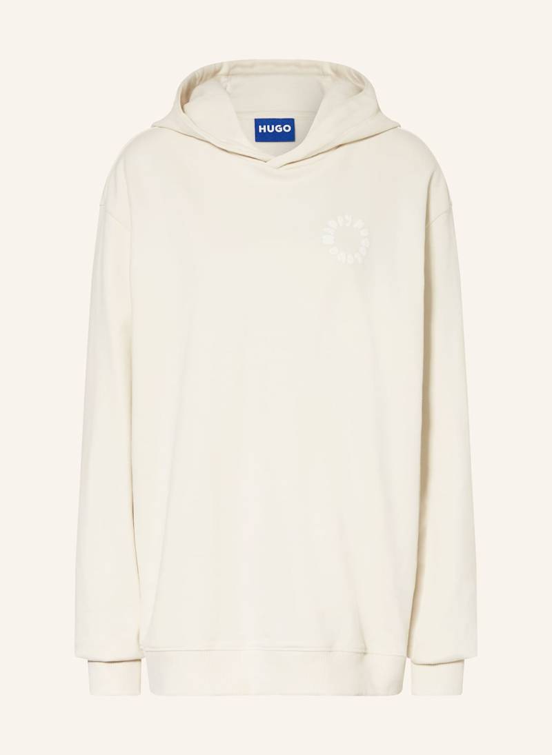 Hugo Blue Oversized-Hoodie weiss von HUGO BLUE