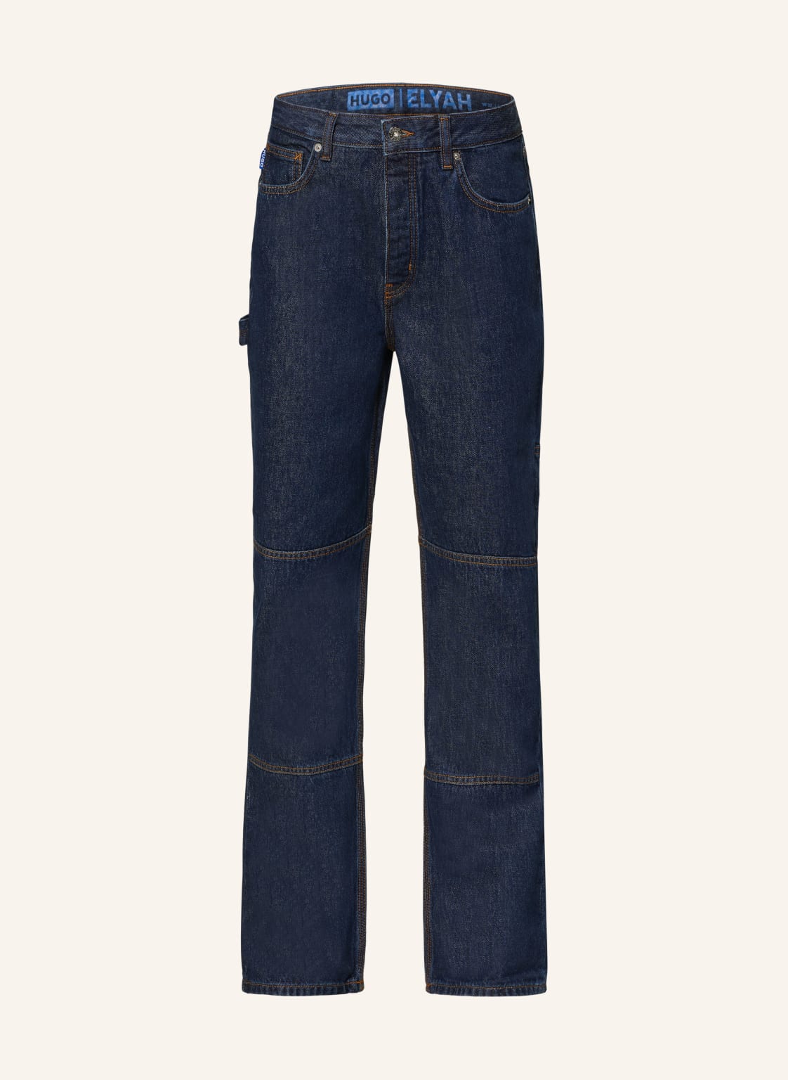 Hugo Blue Straight Jeans Elyah blau von HUGO BLUE