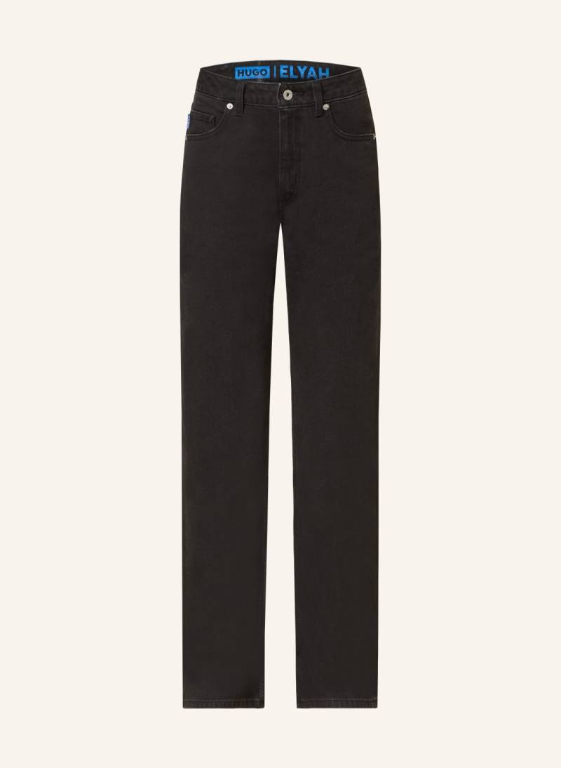 Hugo Blue Straight Jeans Elyah schwarz von HUGO BLUE