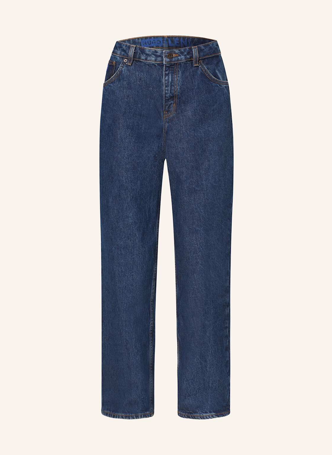 Hugo Blue Straight Jeans Leni blau von HUGO BLUE