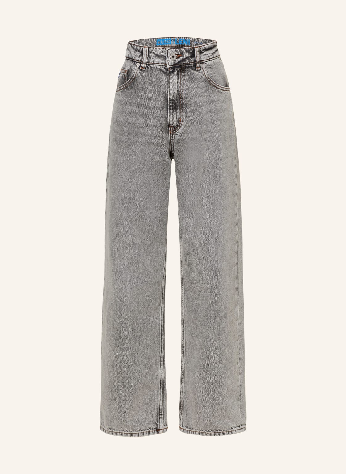 Hugo Blue Straight Jeans Leni grau von HUGO BLUE