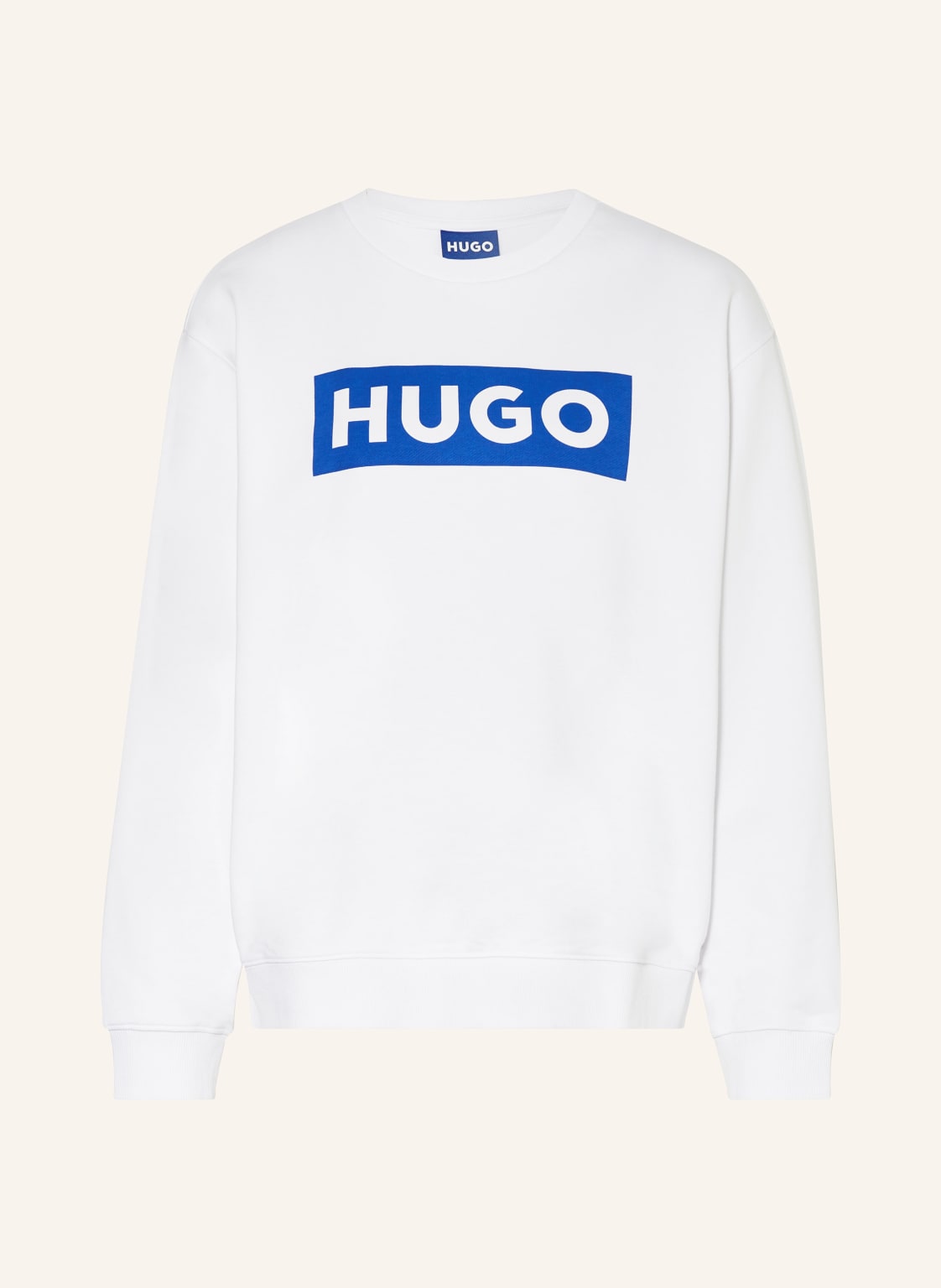 Hugo Blue Sweatshirt Classic Crew weiss von HUGO BLUE