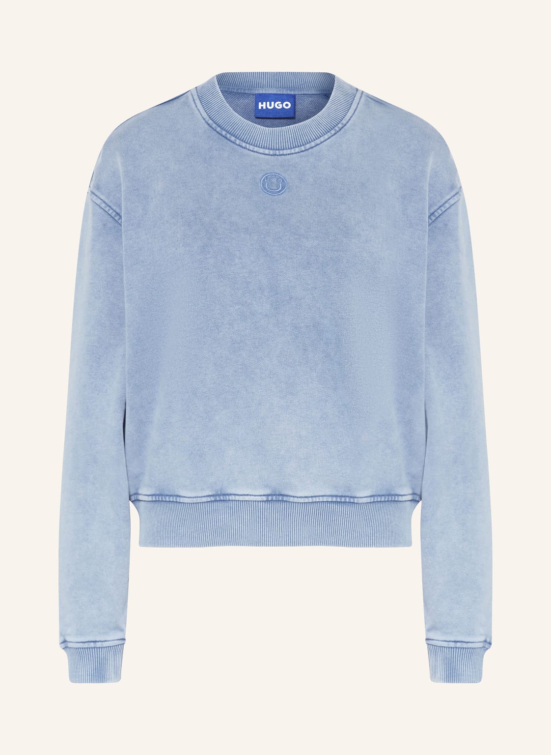 Hugo Blue Sweatshirt Delessa blau von HUGO BLUE