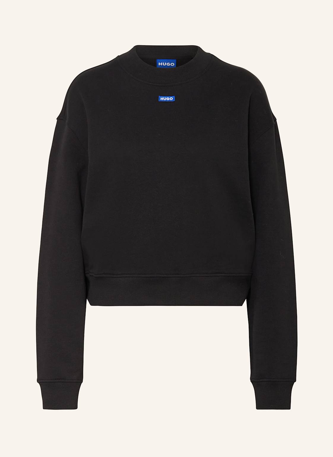 Hugo Blue Sweatshirt Delessa schwarz von HUGO BLUE