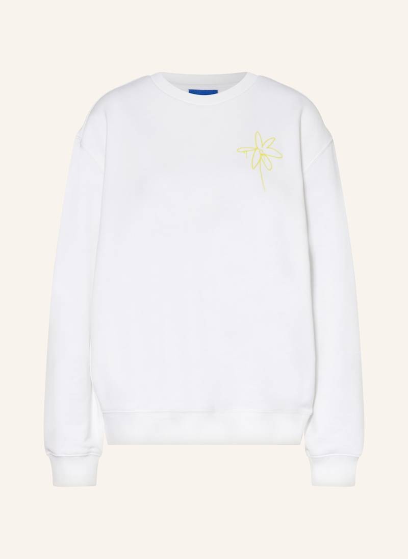 Hugo Blue Sweatshirt weiss von HUGO BLUE