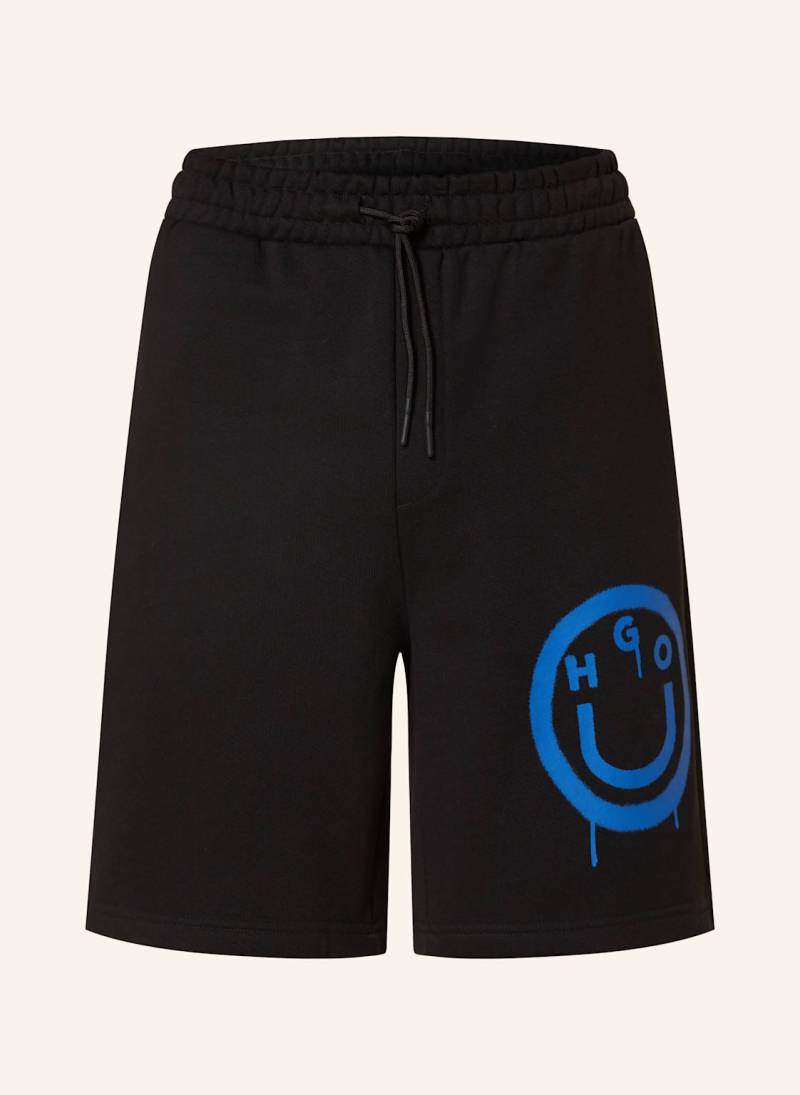 Hugo Blue Sweatshorts Nimayasho schwarz von HUGO BLUE