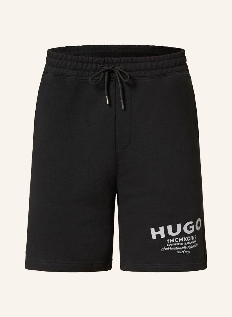 Hugo Blue Sweatshorts Nomario schwarz von HUGO BLUE