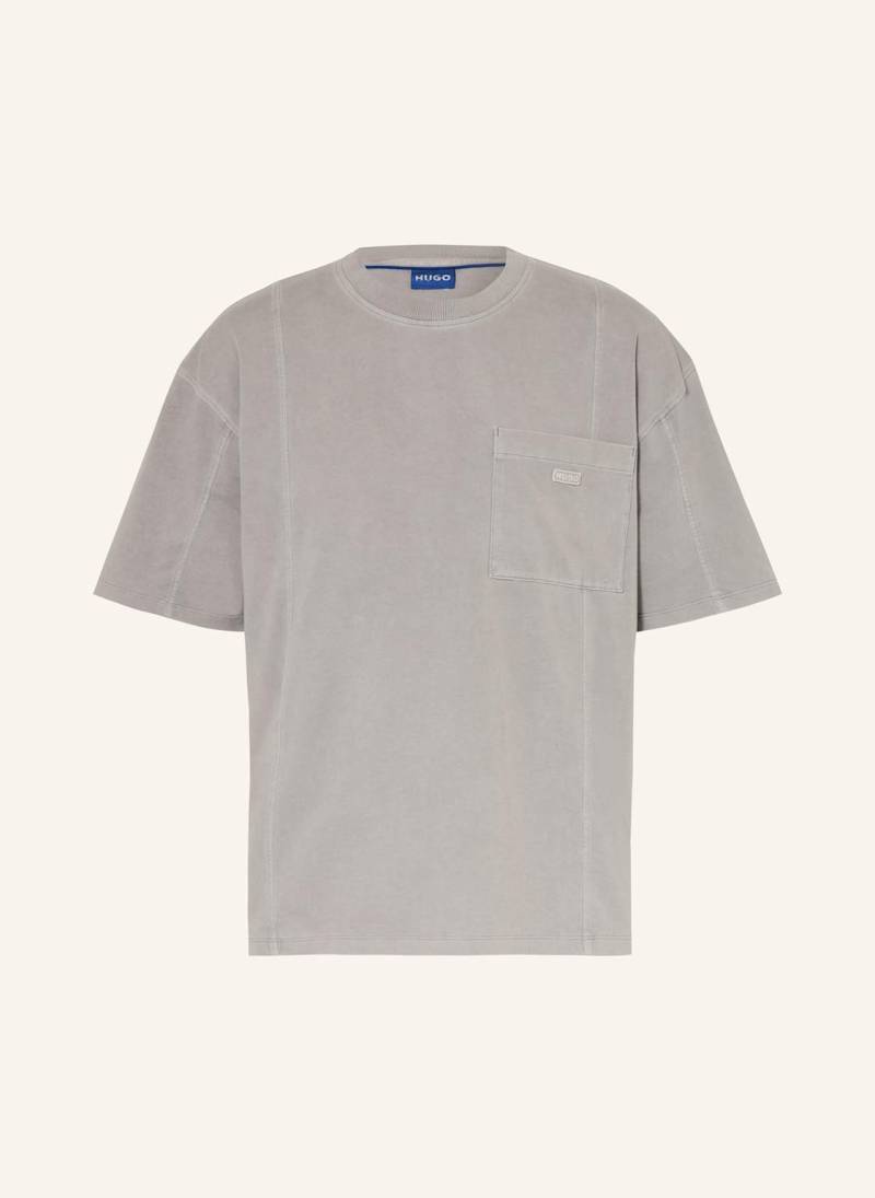 Hugo Blue T-Shirt Naimos grau von HUGO BLUE