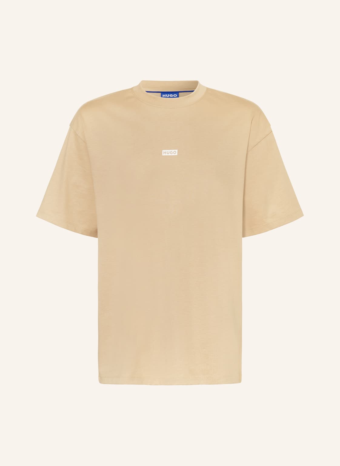 Hugo Blue T-Shirt Nalono beige von HUGO BLUE