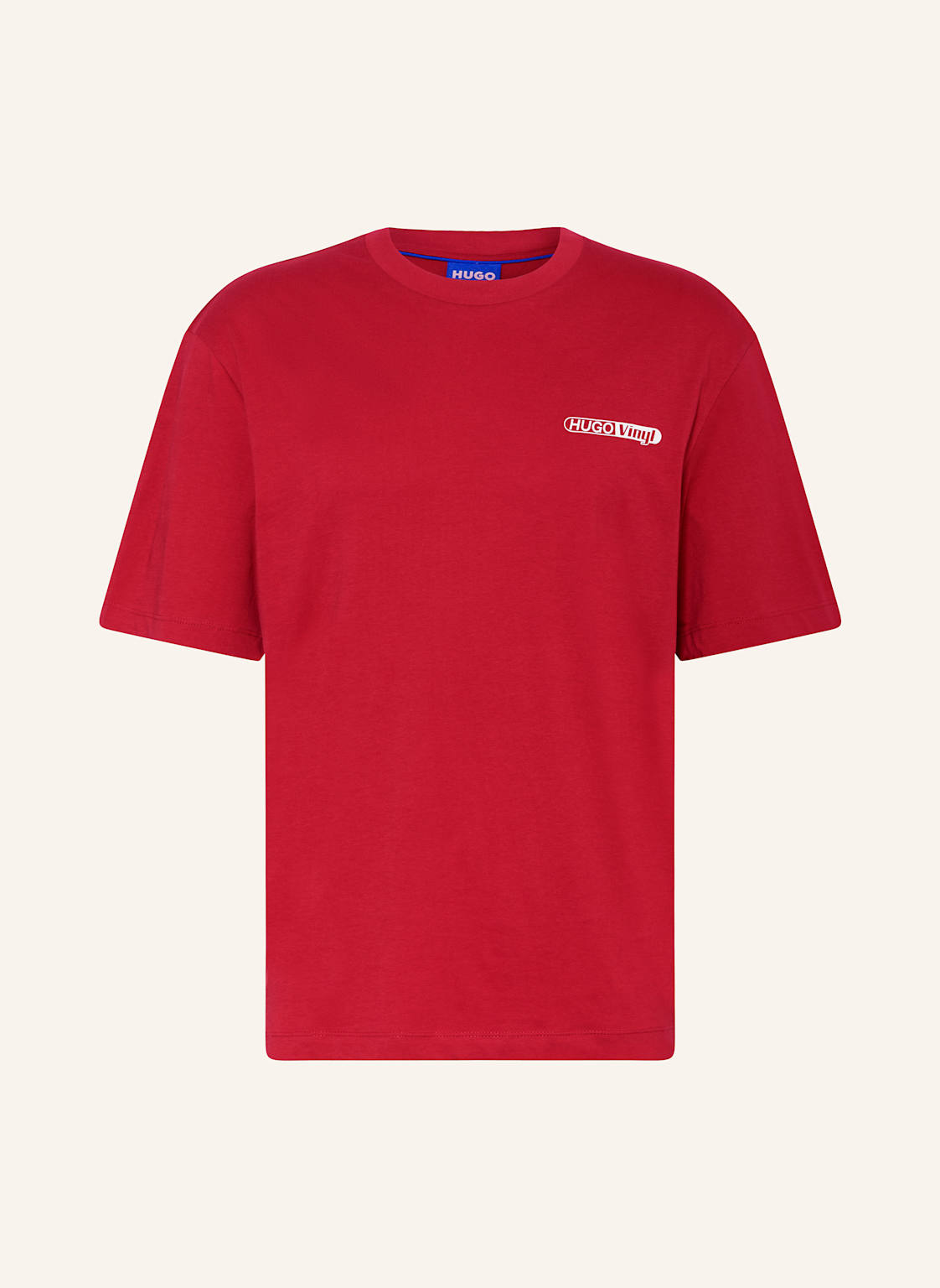 Hugo Blue T-Shirt Necordyl rot von HUGO BLUE