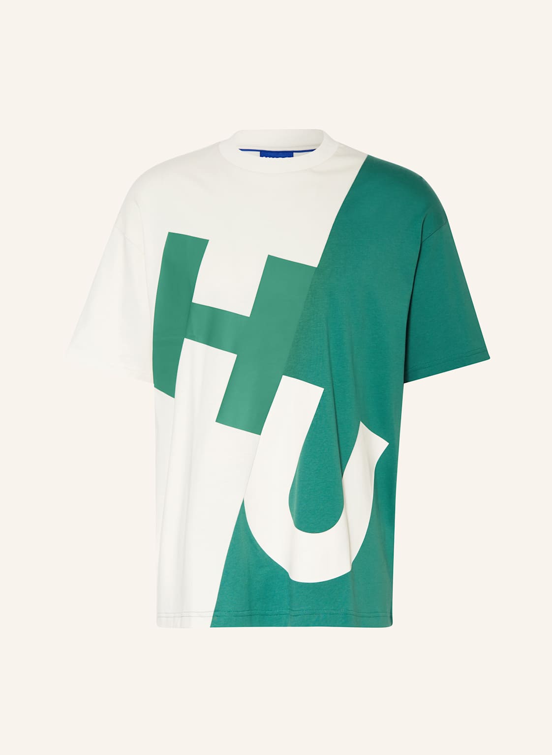 Hugo Blue T-Shirt Nokerios gruen von HUGO BLUE