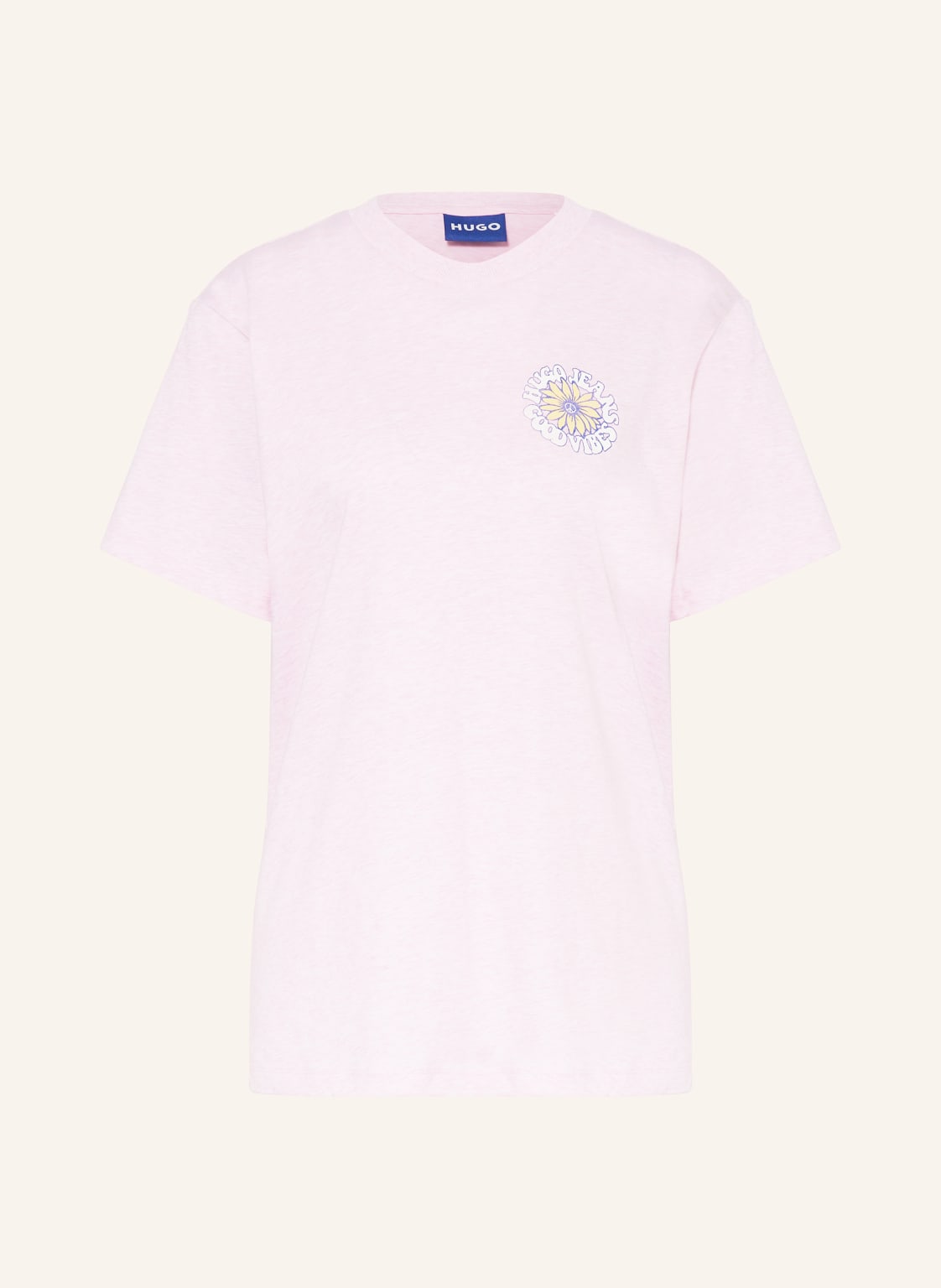 Hugo Blue T-Shirt pink von HUGO BLUE