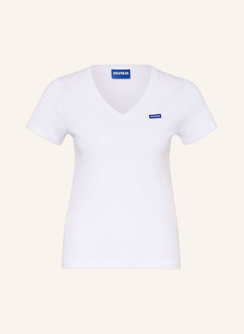 Hugo Blue T-Shirt weiss Hugo Blue T-Shirt weiss von HUGO BLUE