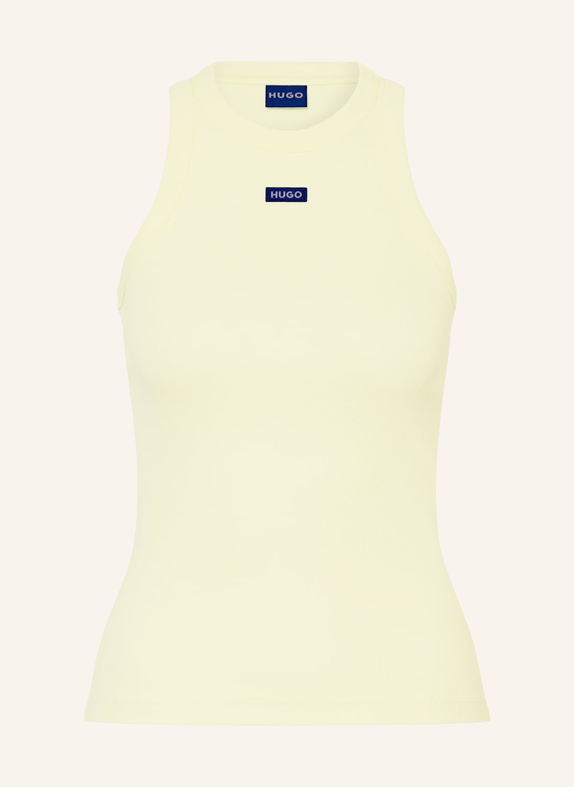 Hugo Blue Top Easy Tank gelb von HUGO BLUE