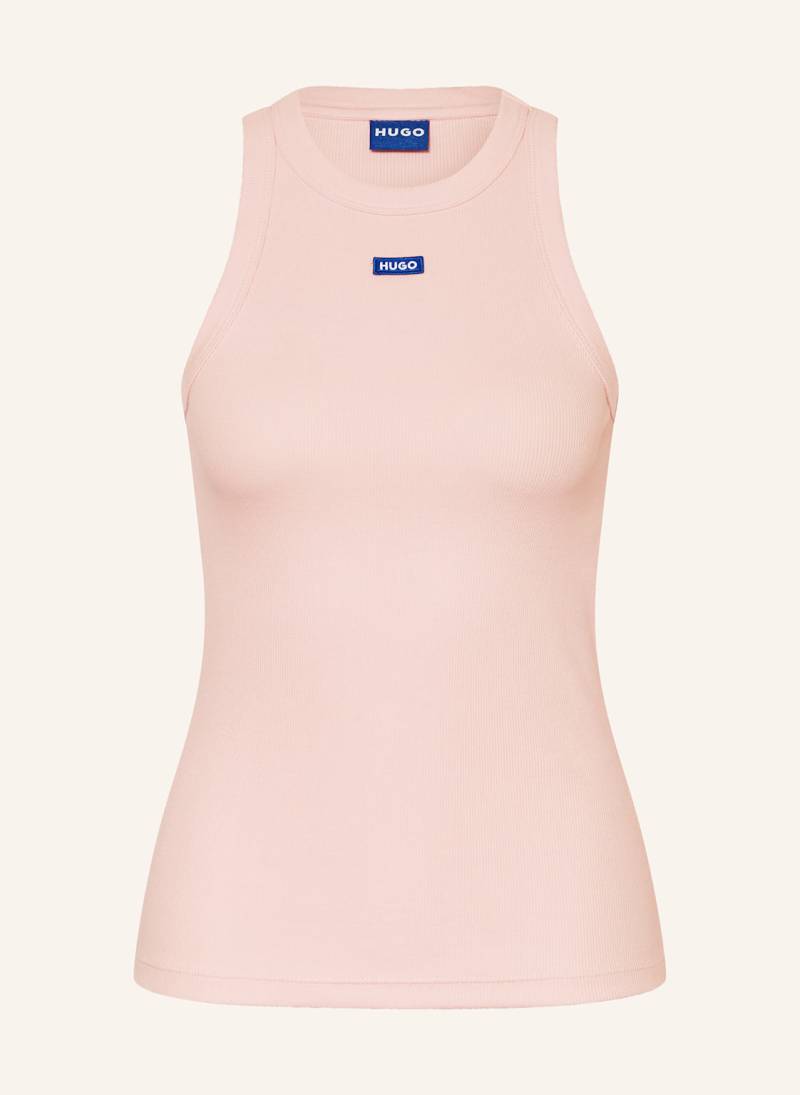 Hugo Blue Top Easy Tank rosa von HUGO BLUE